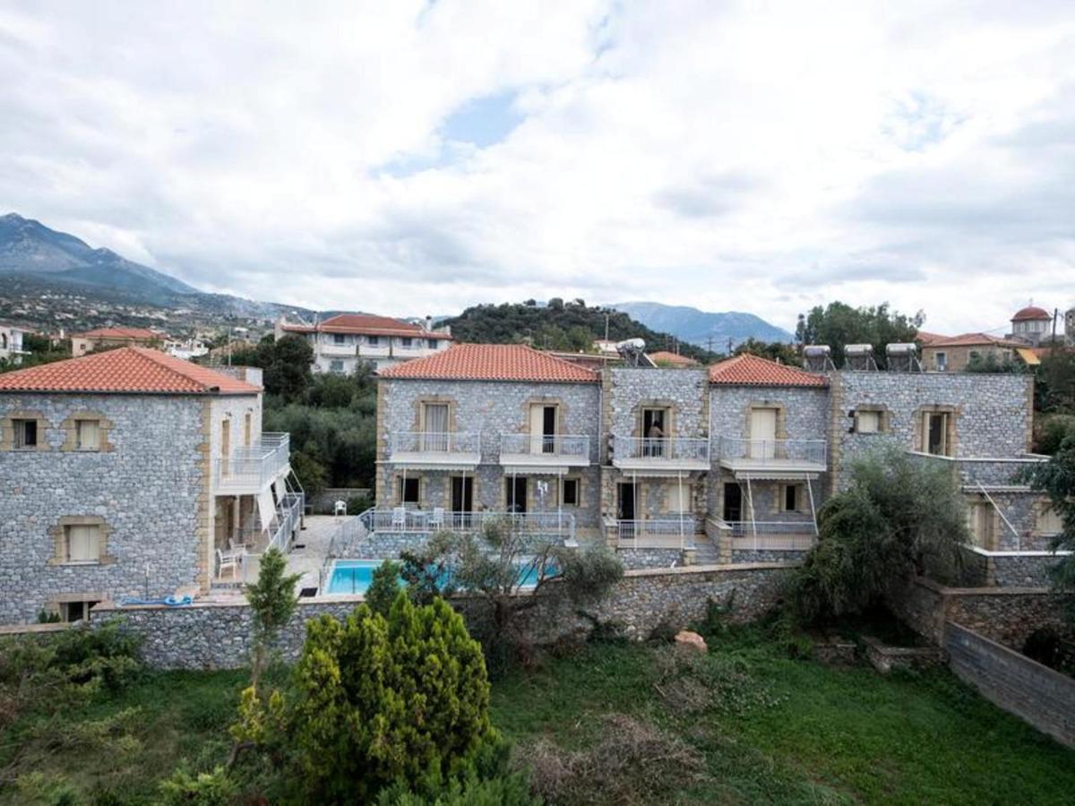 Manoleas Villas - Apartment 3 Stoupa Bagian luar foto